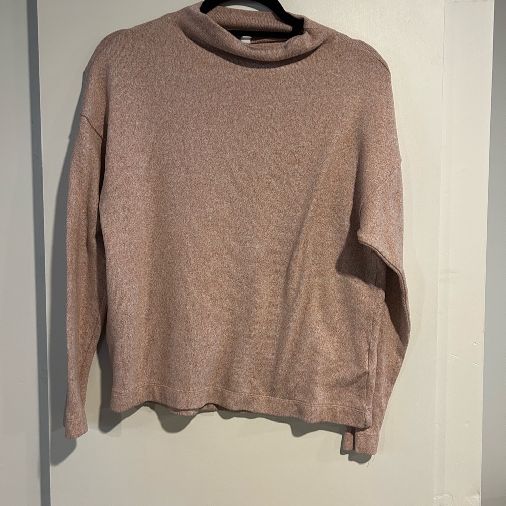 Women's Light Pink Marble Sweater